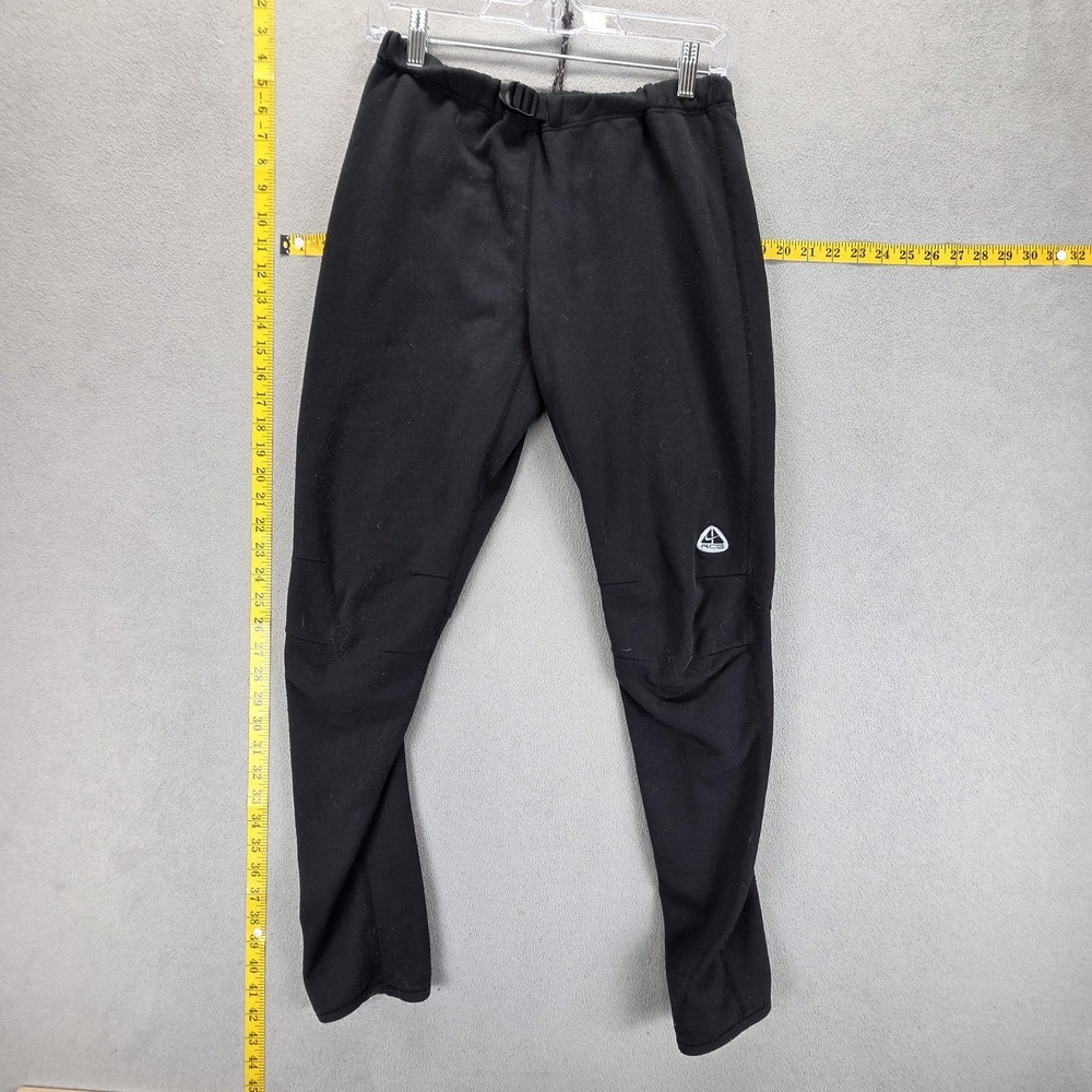 Vintage Nike Pants Womens Small Black ACG Polartec Baselayer Thermal Made in USA